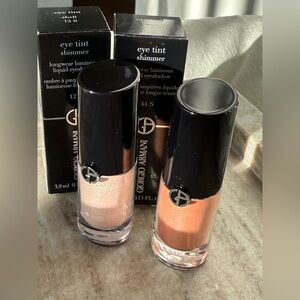 Giorgio Armani Eye Tint Shimmer - Soft Pink and Warm Copper